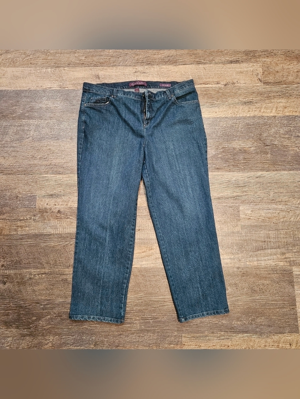 Gloria Vanderbilt AMANDA Jeans Women Plus Size 18W (Short)